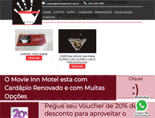 Tablet Screenshot of movieinnmotel.com.br